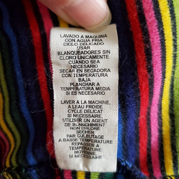 Jones New York Sport Rainbow Turtleneck Size Large - Picture 11 of 11